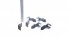Profil pionowy 1400mm z kątownikami XVTL-VP14/SET 115165